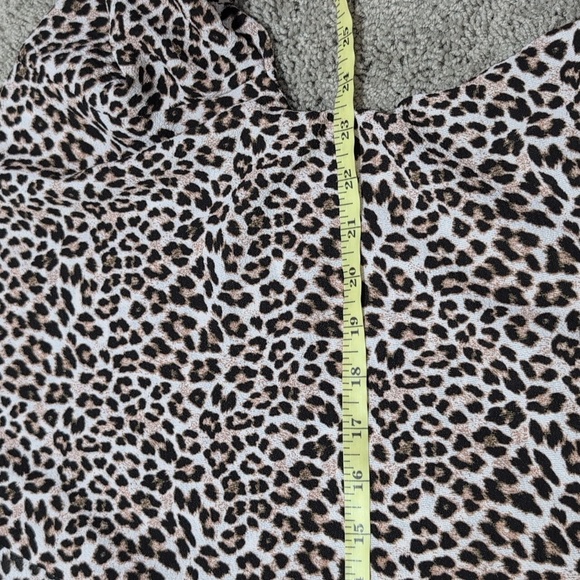 Asos Design Leopard Print Women's Maternity Tent Dress Size 10 - Picture 9 of 10